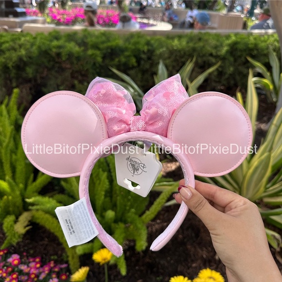Disney Parks Disneyland New Pink Minnie Ears Headband - Picture 2 of 2